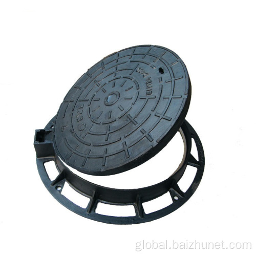 Well Cover Frame Custom nodular cast iron round manhole cover Factory